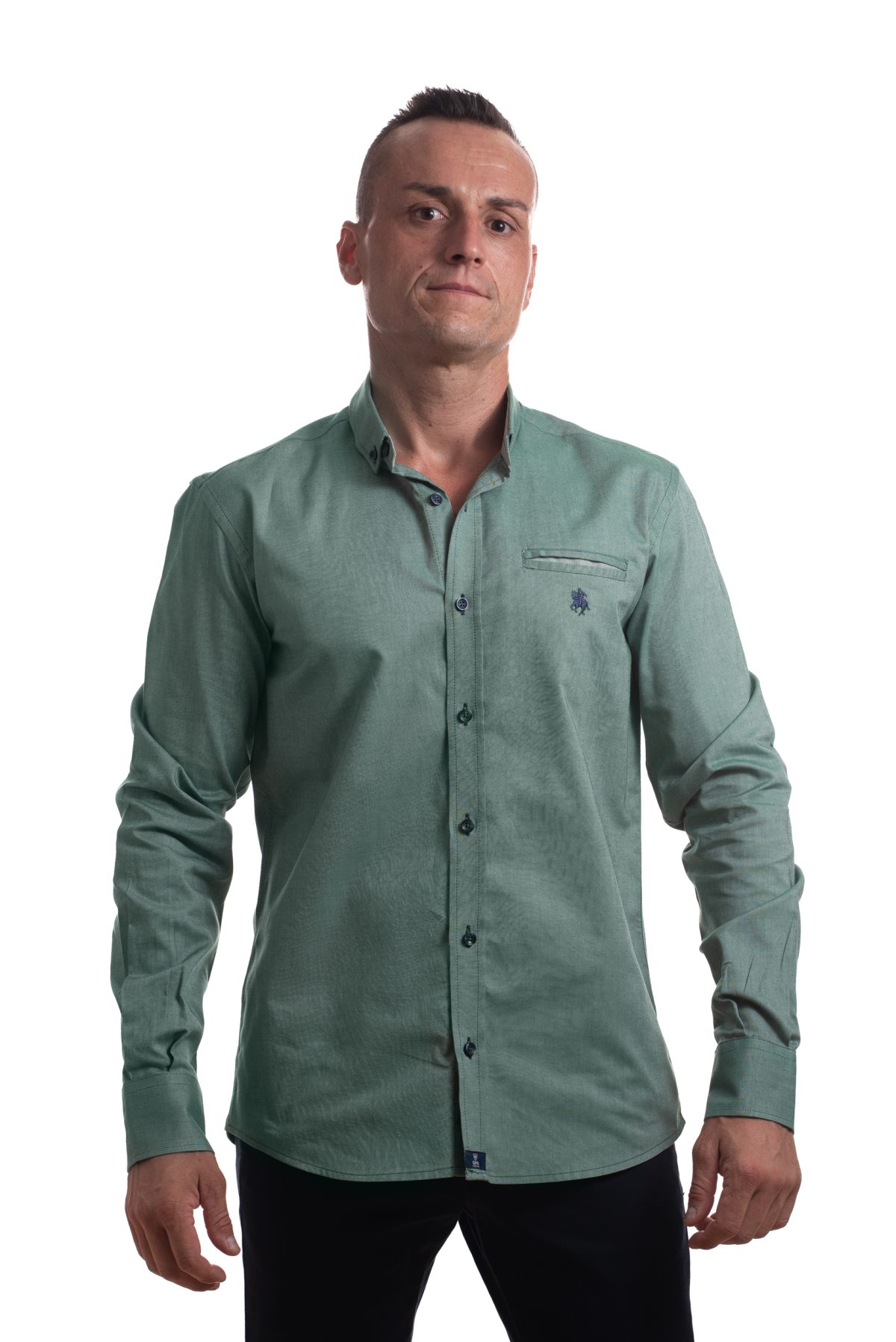 Camisa para hombre - Color Verde Oxford GPA Man