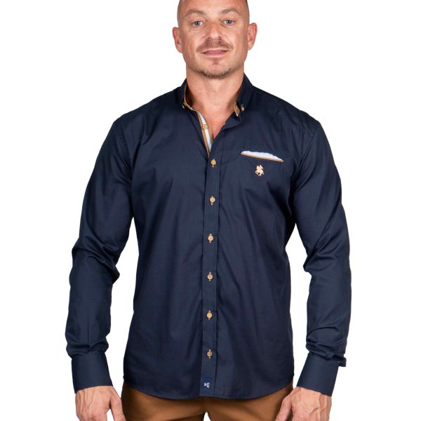 Camisa Pope con codera – MARINO