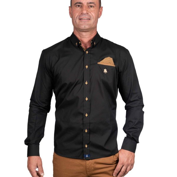 Camisa Fantasía -POPE NEGRO