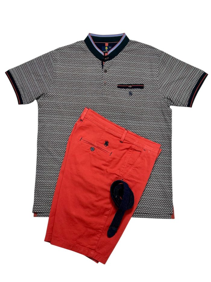 Polo, fantasía, Colorin Bermuda Coral