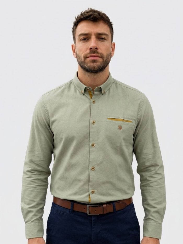 Camisa micro espiga verde (copia)
