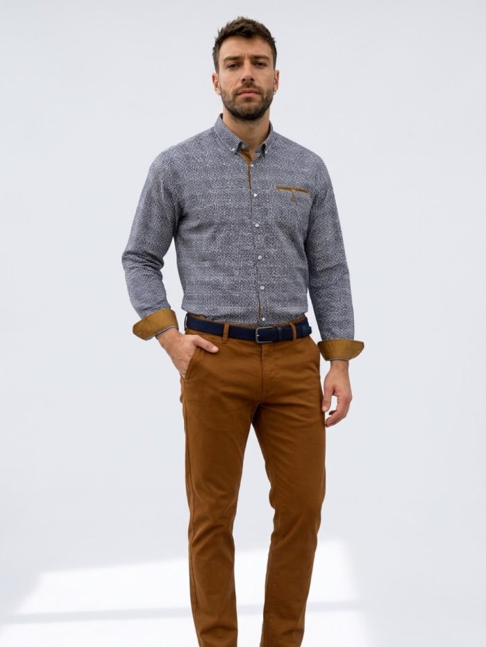 Conjunto Marbella pantalón camel