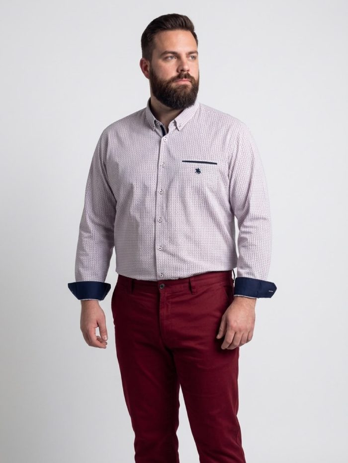 Conjunto Valencia pantalón granate